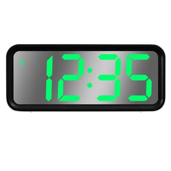 

Digital Alarm Clock Large Sn Electronic Clock Mirror LED Alarm Clock Clock Living Poom Clock Luminous Bedside Clock