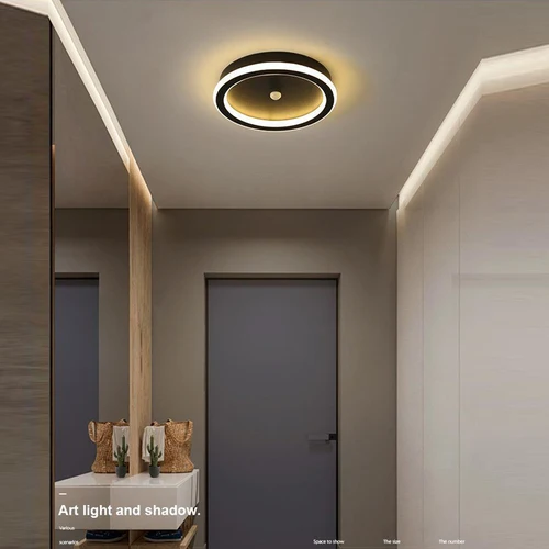 PIR 모션 센서 LED 천장 조명, 인체 센서, 통로 복도 침실용, 220V 실내 14W 16W 3