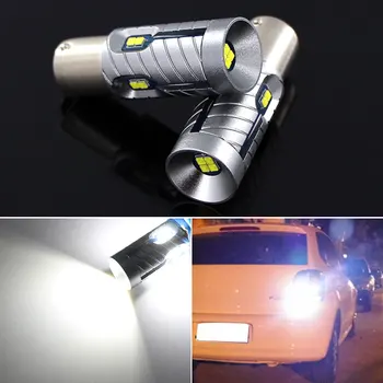 

2pcs 1156 P21W white 6000k Canbus LED Rear Reversing Tail Light Bulb For Volkswagen polo touran Passat B1 B2 B4 B3 B5 B6 T4 T5