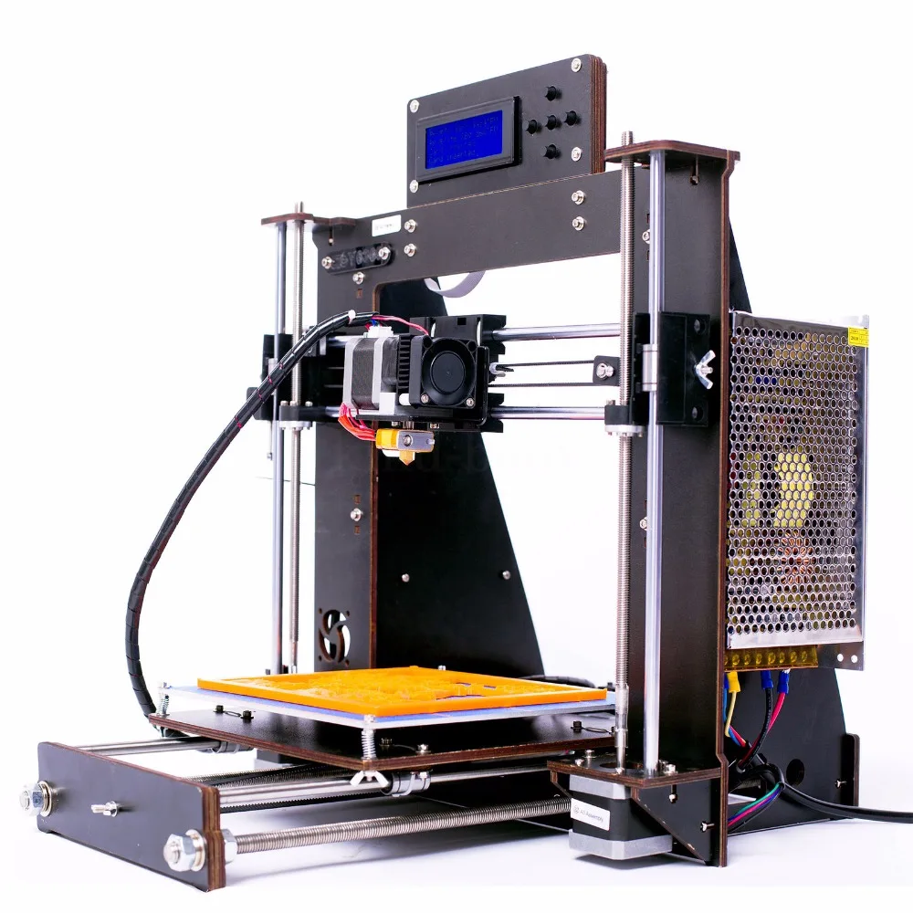 2018 Upgraded Full Quality High Precision Reprap Prusa i3 DIY 3d Printer PLA/ABS 