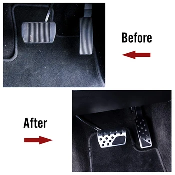 

Gas Brake Pedal Covers For Jeep Grand Cherokee Dodge Durango 2011-2018 Non-Slip Replacement Brake Pedal Pad