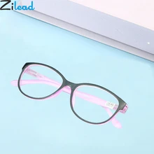 Zilead овальные Цветочные очки для чтения, полимерные линзы, очки для дальнозоркости, очки для дальнозоркости+ 1,0 до+ 4,0 унисекс