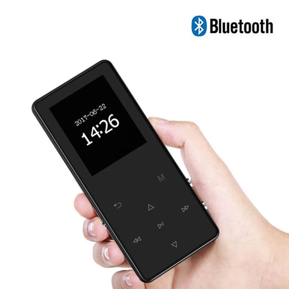 Универсальные наушники+ 8 Гб Bluetooth беспроводной без потерь музыкальный mp3-плеер fm-радио 1,8 дюймов цветной TFT экран hi-fi звук
