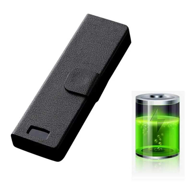 Зарядная коробка блок питания для Juul Vape Pods system Kit 1200 мАч с ЖК-дисплеем fit Juul V2 V3 Vapor Pods комплекты картриджа vape - Цвет: Черный