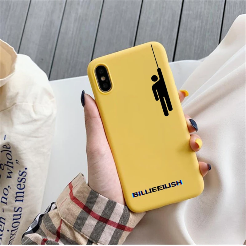 Чехол с логотипом Billie Eilish для samsung Galaxy Note 10 S10E S10 S9 S8 S7 S6 Plus Lite edge силиконовый чехол для телефона мягкий чехол