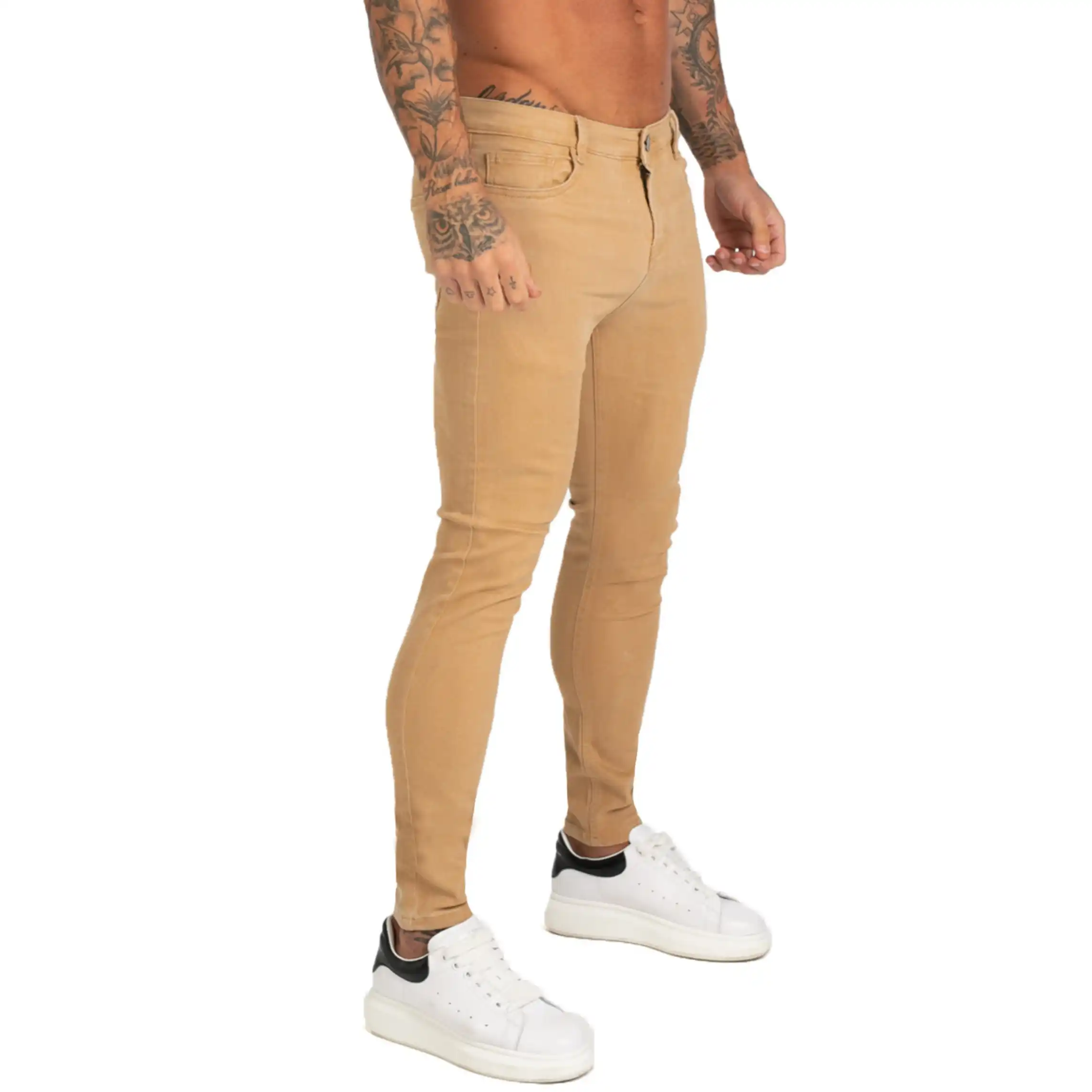 super skinny khaki pants