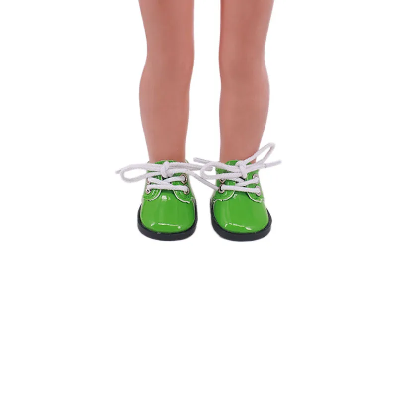 5Cm Doll Shoes Blythe Wellie Wisher Shiny Shoes Velcro&Laces For 14.5 Inch Doll&EXO&Paola Reina Doll Accessories Girl DIY Toys
