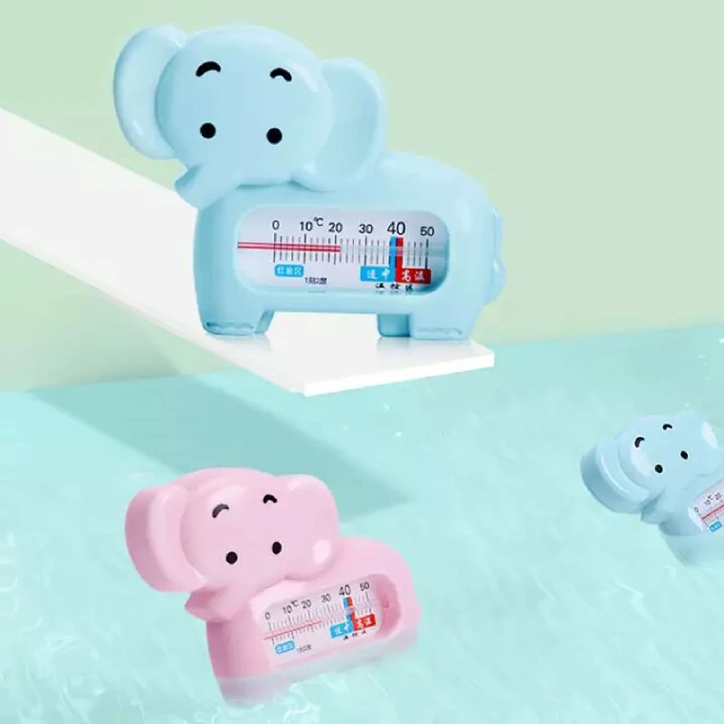 Детский водяной термометр для ванны для новорожденных, маленький измеритель температуры воды в виде слона, детские игрушки, термометр для ванны