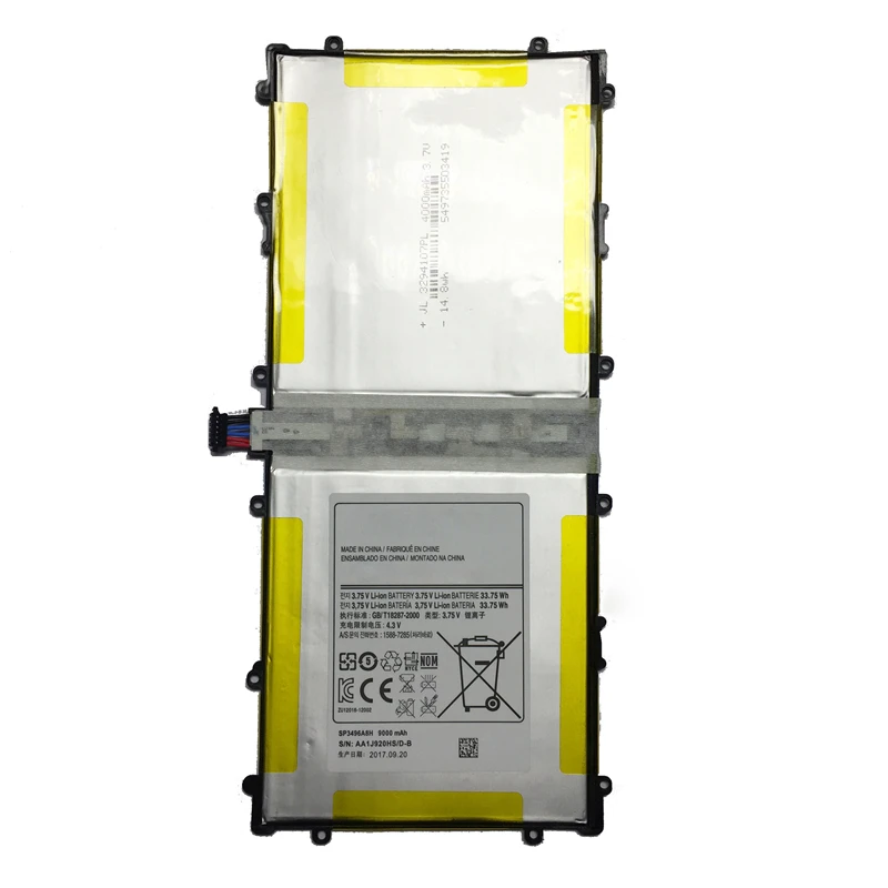 Аккумулятор для планшета 9000 мАч для samsung Google Nexus 10 GT-P8110 P8110 SP3496A8H Nexus10