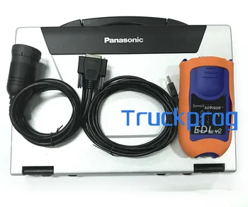 

for JD Service Advisor EDL V2 JD tractor truck Diagnostic for JOHN DEER EDL v2+AG CF+Thoughbook CF52 laptop John deer diagnostic