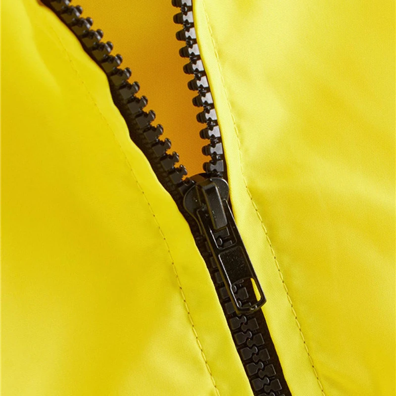 Romwe Спортивная желтая ветровка с капюшоном на молнии с заниженным плечом, женская осенняя одежда, Женская куртка для бега, одежда для фитнеса