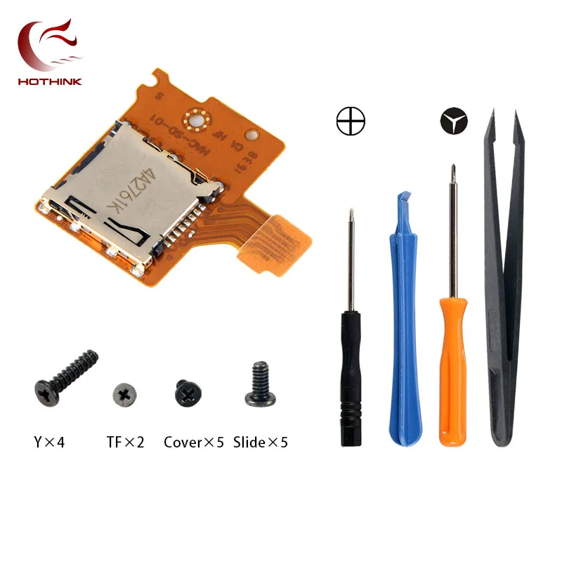 Hothink Per Scheda Slot Per Scheda Micro Sd Per Nintendo Switch Ns Tf Slot Per Scheda Sd Sostituzione Scheda Per Console Nintendo Switch
