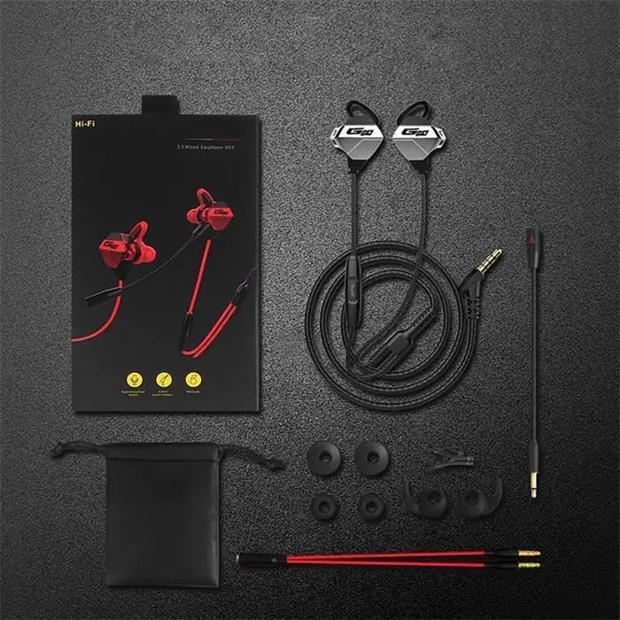 Проводные наушники 3,5 мм с шумоподавлением игровая 16 гарнитура с двойным микрофоном 100 дБ да 20-20000 Гц
