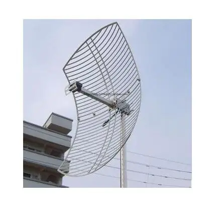 2 4G directional high gain 24dBi grid antenna 2 4g wireless router outdoor remote AP project 1 2 4G directional high gain 24dBi grid antenna 2 4g wireless router outdoor remote AP project 2
