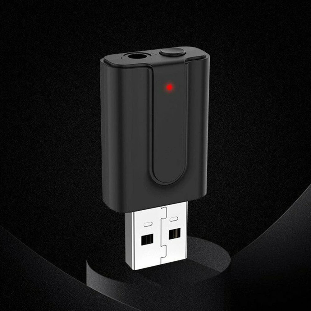 AUX USB 2 в 1 3,5 мм 5,0 Bluetooth передатчик приемник ТВ HIFI стерео аудио беспроводной мини-адаптер для ПК Автомобильные колонки usb flash