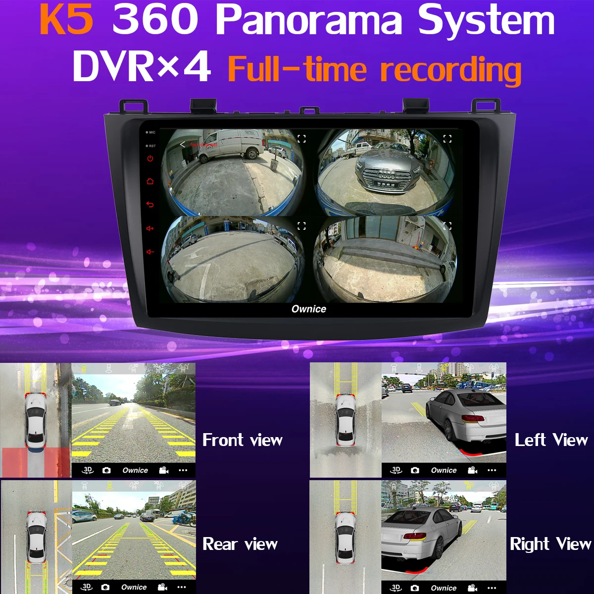 Cheap 9" 360°Panoramic Android Car DVD Player For Mazda 3 Mazda3 2010 2011 2012 2013 2014 2015 Car GPS Radio Stereo DSP CarPlay 4G LTE 2