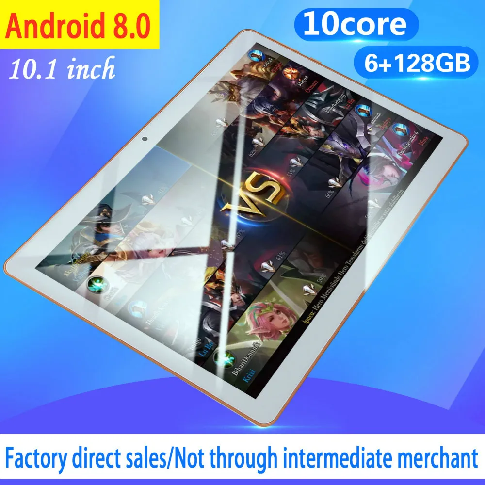 

10 inch Android8.0 Tablet Pc Octa Core Original powerful 6GB RAM 128GB ROM IPS Dual SIM Phone Call Tab Phone pc Tablets 2020