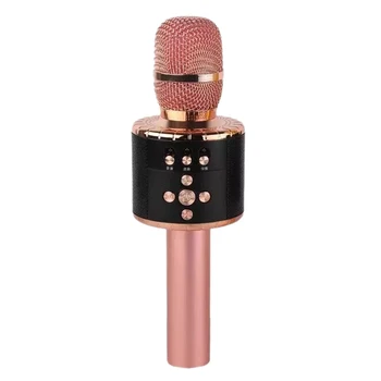 

Top Deals Wireless Bluetooth Karaoke Portable Handheld Microphone with Controllable Colorful LED Lights, for Android/iPhone/PC o