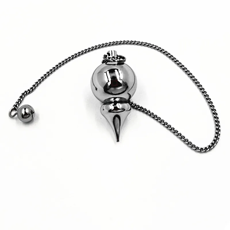 

Metal Charm Jewel Pendulum For Dowsing Divination Reiki Healing Spiritual Wicca Women Men Amulet Screw Shape Pendule Radiestesia