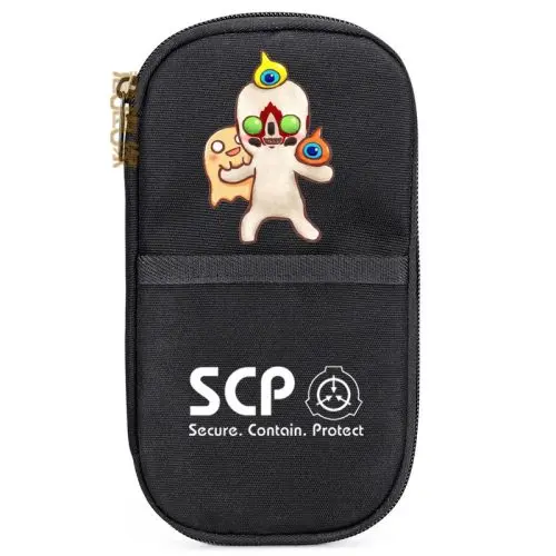 SCP Косплей Ручка Карандаш Чехол школьные офисные канцелярские сумки холст косметичка подарок - Цвет: 07
