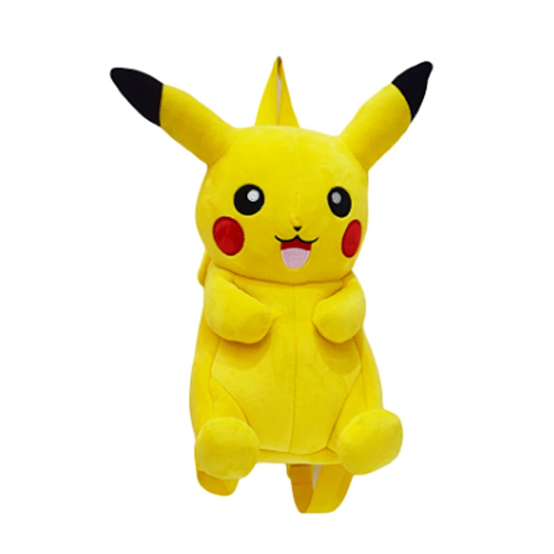 pikachu plush backpack