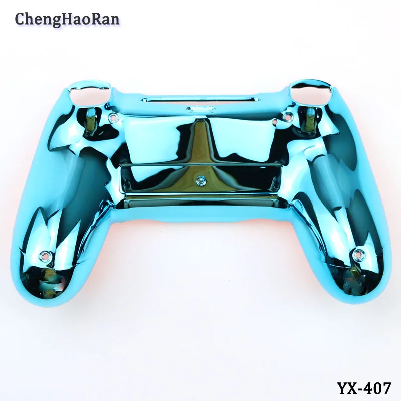blue B Подходит для sony PS4 ручка оболочка покрытие золотая ручка оболочка верхняя часть оболочки в сборе - Цвет: blue B