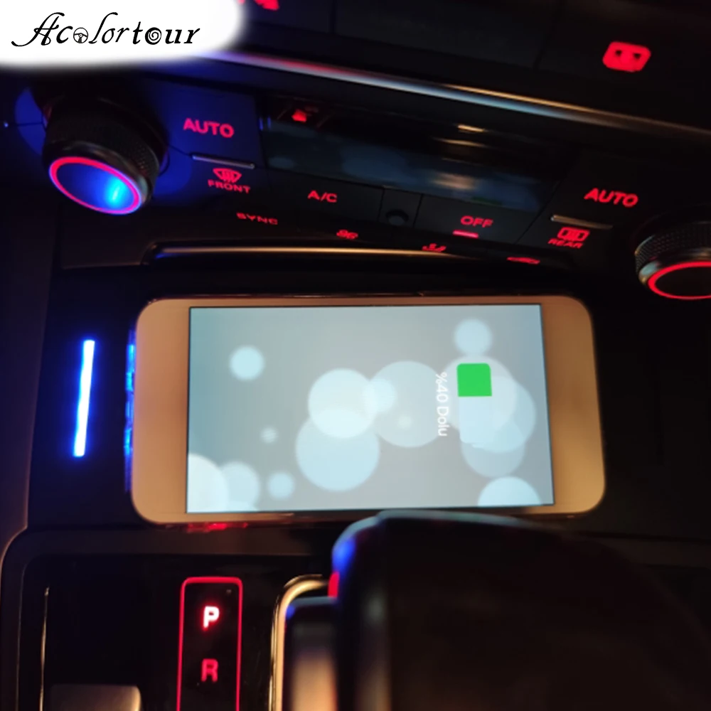 Автомобильное беспроводное зарядное устройство для телефона держатель стакана