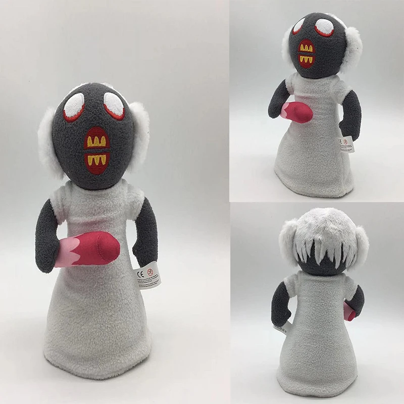 

10" Horror Game Halloween Granny Cartoon Movie Plush Stuffed Animals Dolls Collectible Toys Gifts For Children