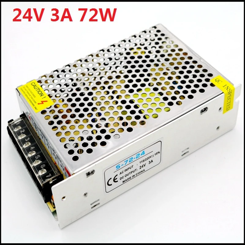 DC24V 1A 2A 3A 5A 8.5A 10A 15A 20A 30A адаптер питания Трансформатор AC110V 220V до 24 В драйвер для