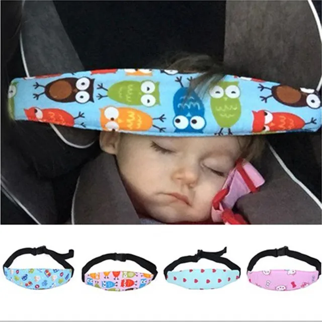 New Child Car Safety Seat Head Fixing Auxiliary Cotton Belt Pram Secure Strap Doze Band for Baby Infants | Мать и ребенок