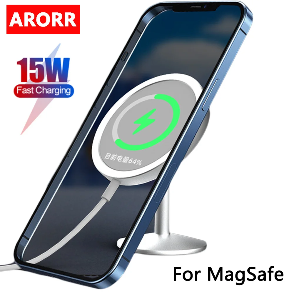 15W Magnetic Wireless Car Charger Mount For Magsafe iPhone 12 Pro Max Fast Charging Chargers Magsafing Phone Holder | Мобильные