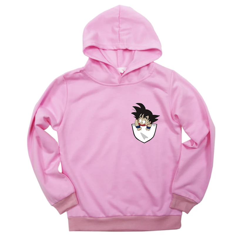 Hoodies 3 Коллекция года, лидер продаж, весенний Свитшот хлопковая одежда с принтом «Жемчуг дракона» для мальчиков и девочек толстовки с длинными рукавами осенний Повседневный пуловер - Цвет: Hoodies 3
