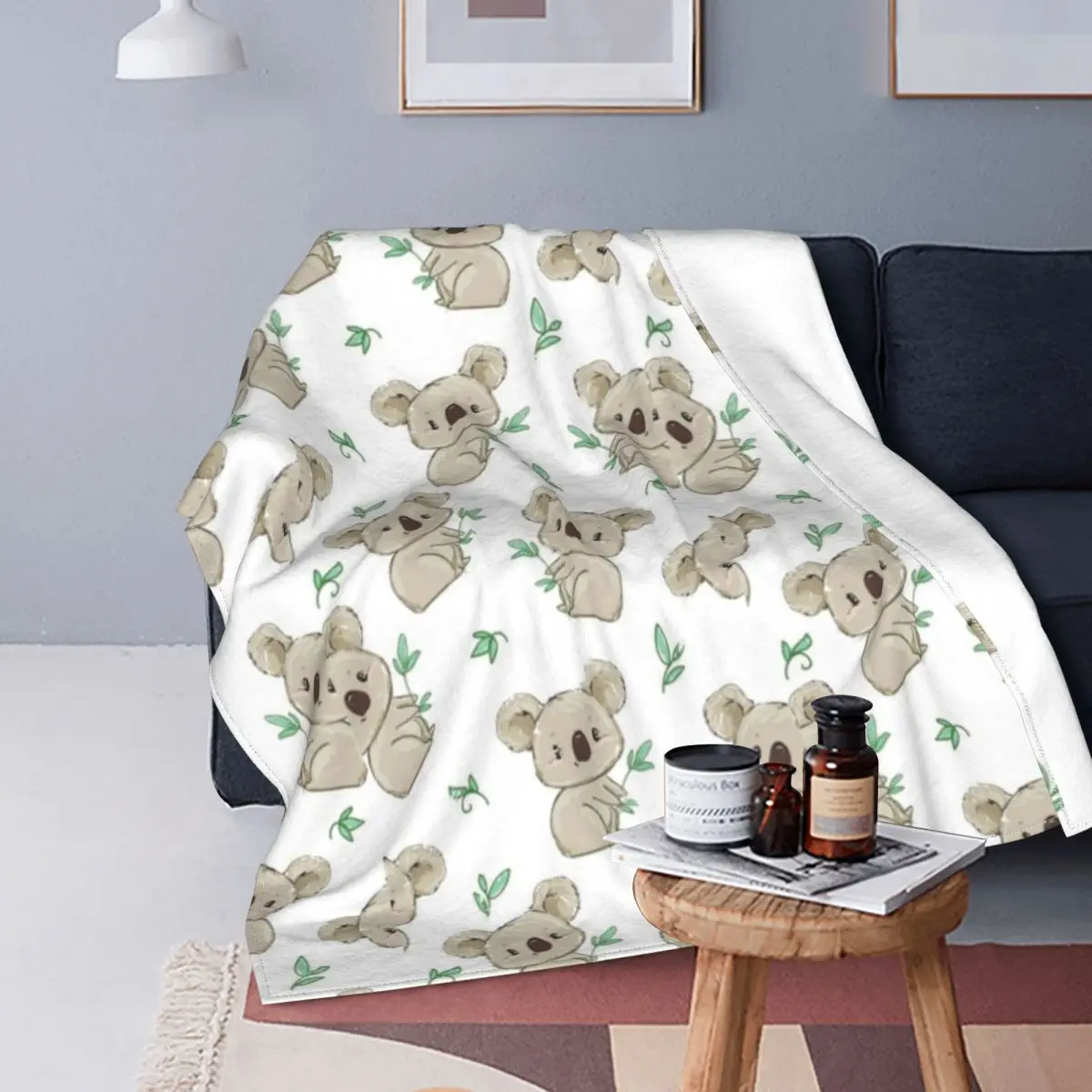 Koala Blankets Koala Bedding Fleece Throws Throw Blanket Koala Bed Cute Blankets