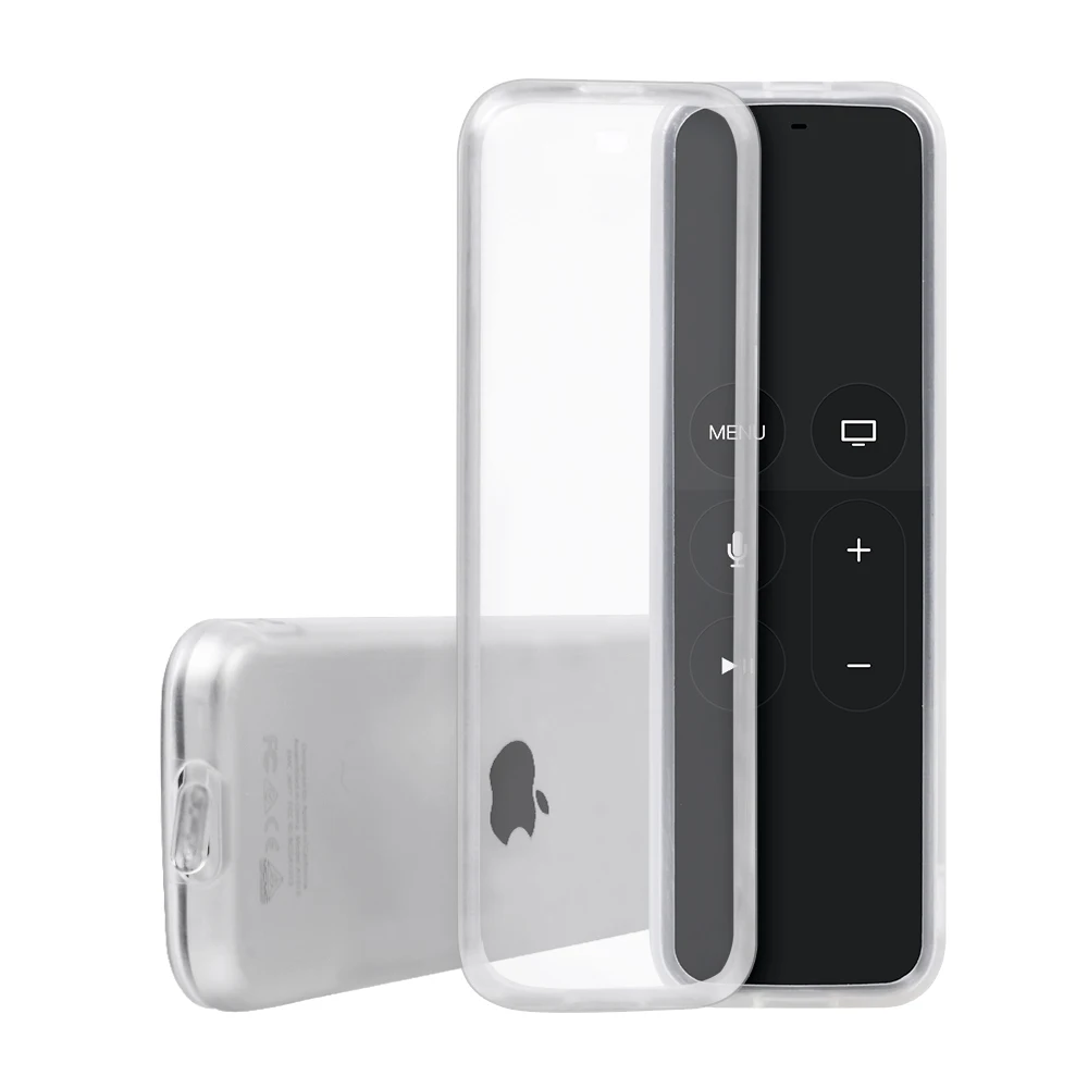 

Soft Clear TPU Remote Control Cover For Apple TV 4 4K Protective Case Sleeve Cover for apple 4 remote