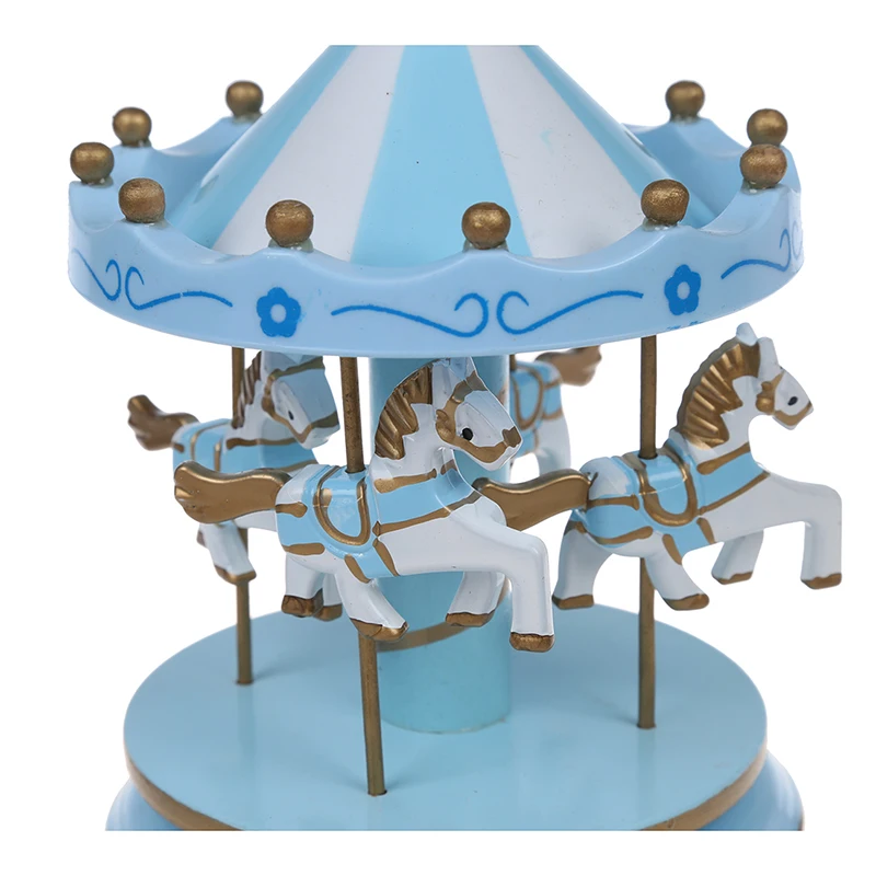 Музыкальная Карусель лошадь деревянная карусель музыкальная шкатулка игрушка детская игра