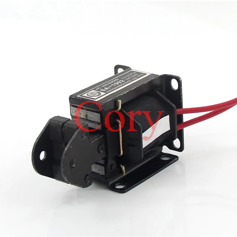 

1PC Push Pull Type Frame DC Solenoid Electromagnet Magnet 220V 10mm Stroke 0.6kg