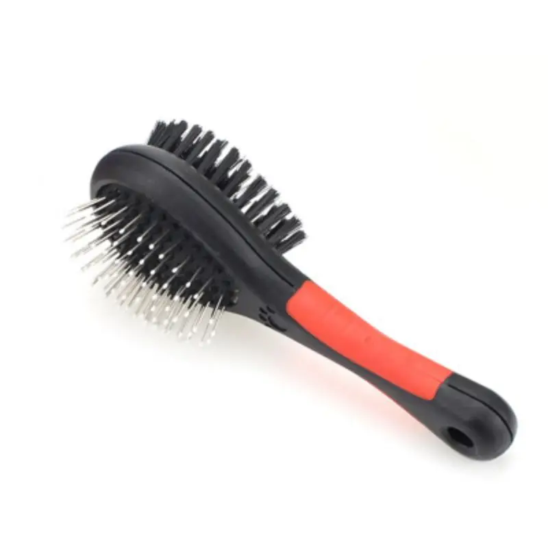 font b Pet b font Double sided Grooming Slicker Brush Shower Bath Massage Brush Pin