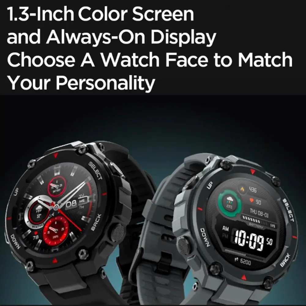 

Sport Smart Watch Waterproof Heart Rate Bluetooth 5.0 Watch Gps/Glonass 20Days Standby Mil-Std Swimming Bracelet For Ios Android