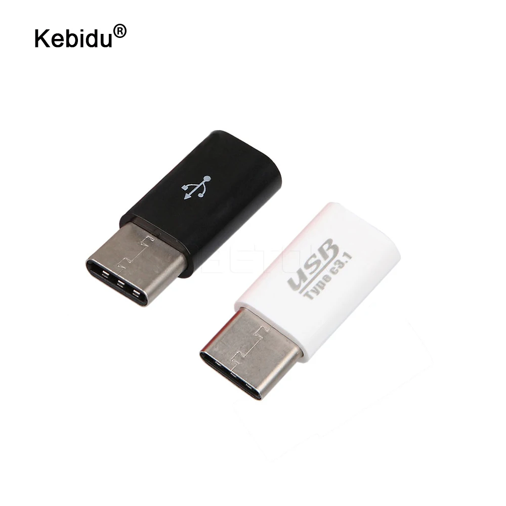 Кабель адаптер USB 3 1 Type C папа Micro 5pin мама для передачи данных Apple New Macbook 12 дюймов