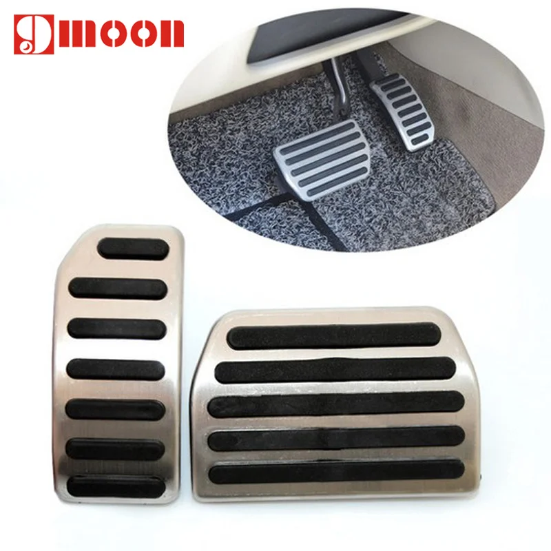 Car Accessories Car Pedals Stainless Steel Pedal Cover Car Stainless steel Gas pedal Brake Pedal For VOLVO XC60 XC70 V60 V70 S40 S60 S80L C30