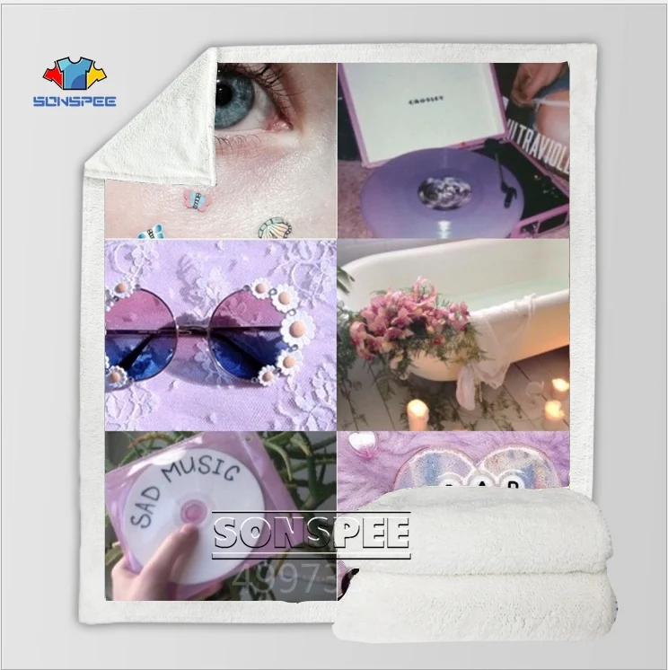 SONSPEE Green macaron Harajuku, детское одеяло с 3d принтом для взрослых, покрывало для диванов, постельные принадлежности для путешествий, фирменный магазин-аутлет, удобное K56