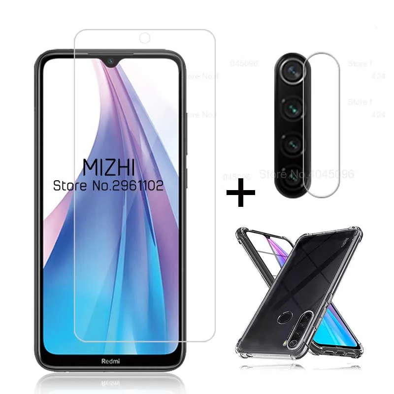 

2 in 1 protective glass redmi note 8t camera glass screen protector on xiomi xaomi xiami redmi note8t redminot8t back lens film