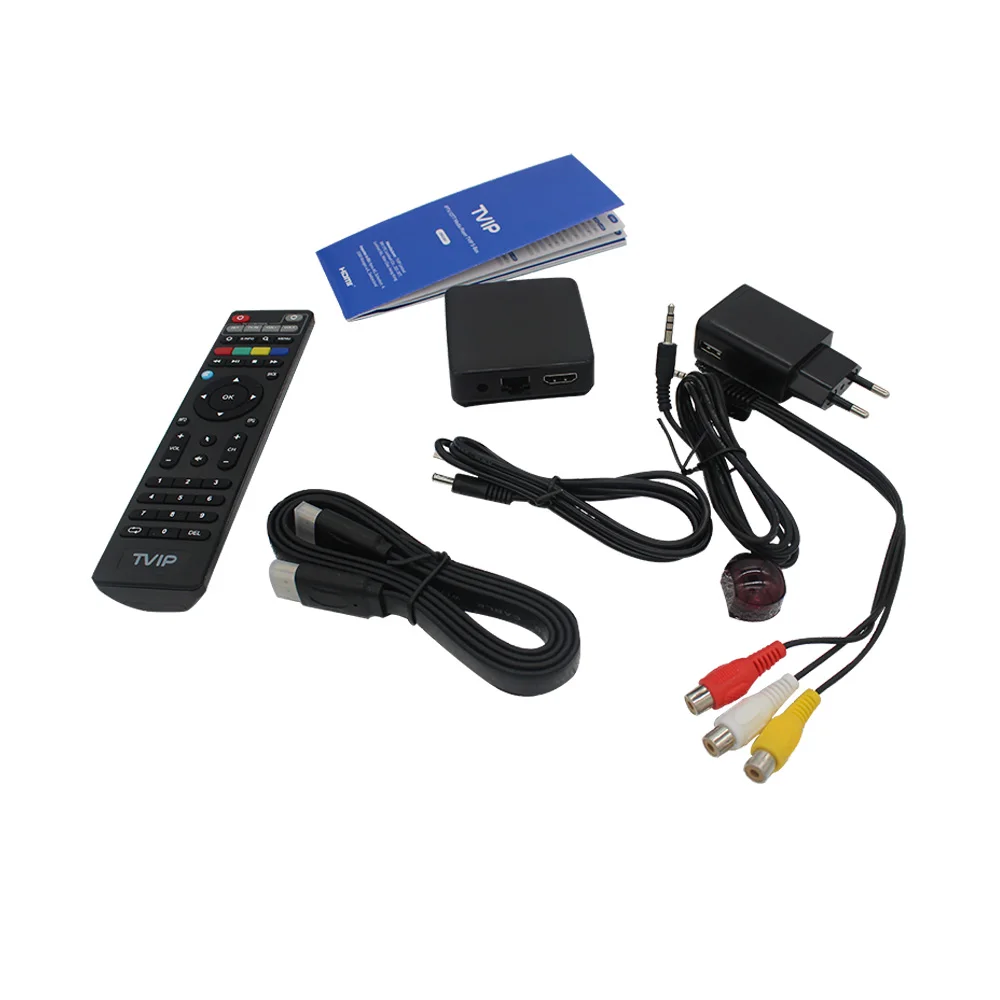 ТВ IP 530 ОС Linux IP tv Box 1 ГБ ОЗУ 8 Гб ПЗУ Amlogic S905W Smart tv Box 100M LAN 4K HD медиаплеер Vs ТВ IP 415 ТВ IP 605