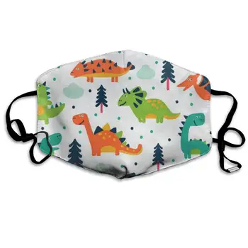 

Jurassic Dinosaur Fabulous Dust Mouth Mask Reusable Anti-Dust Face Mask Adjustable Earloop Skin Protection
