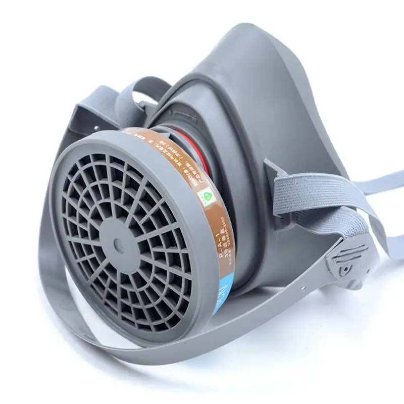 Painting Spraying Dust Gas Mask Respirator Safety Work Filter Dust Mask DropShip afbeelding