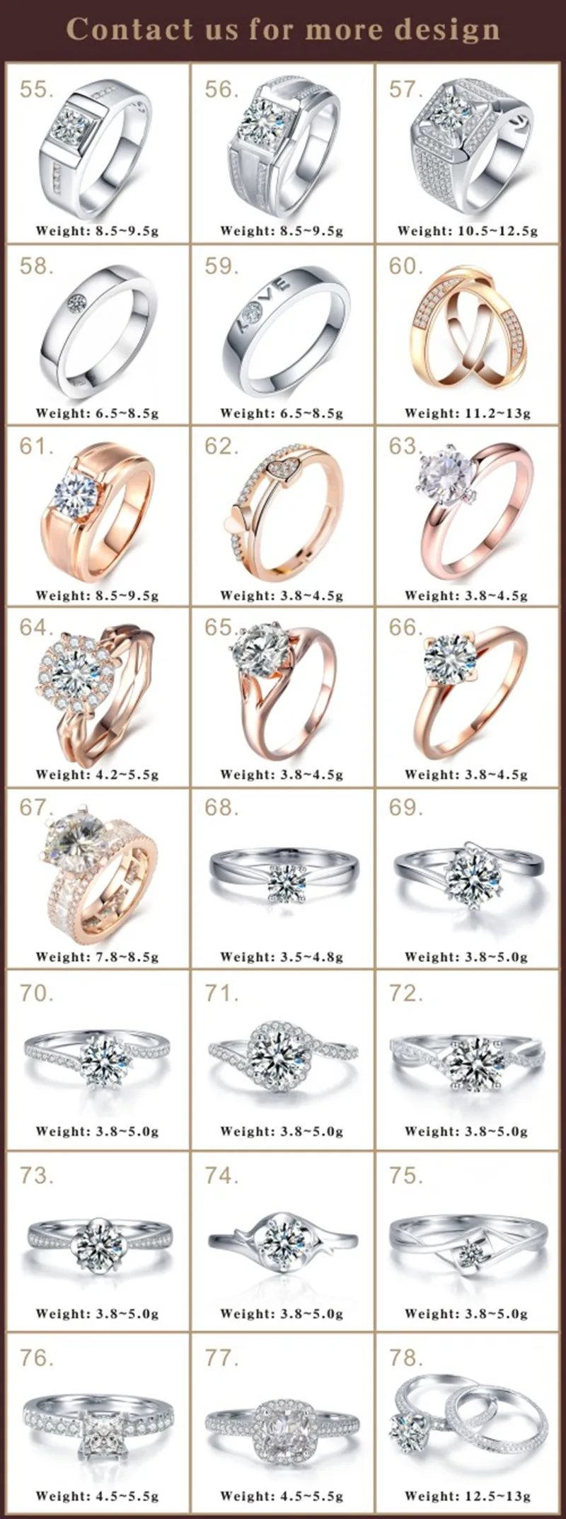 DEF цвет 6,5 мм 1ct круглый Старый Европа Cut VVS Moissanite 14k Engagaement кольцо и 16 шт 1 мм DEF камни обручальное кольцо