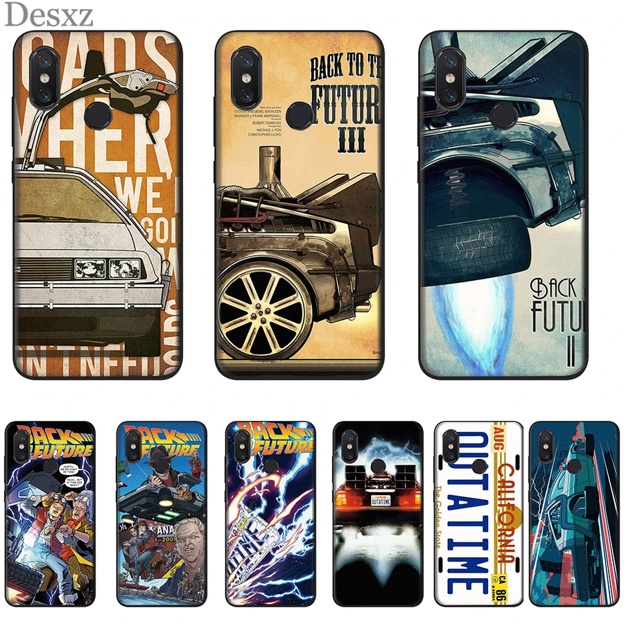 

Mobile Phone Case For Xiaomi Redmi Note 5A Prime 4 4X 5 6 7 Pro Cover Back To The Future