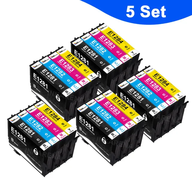 Cartucho de tinta para impresora Epson T1281, Compatible con EPSON Stylus  S22, SX125, SX130, SX230, SX235W, SX420W, SX425W, SX430W, SX435W|printer  ink|ink printer inkink for printer epson - AliExpress