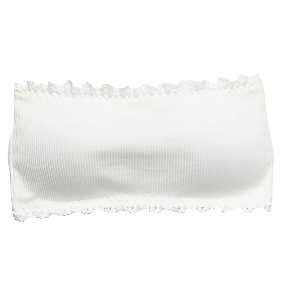 Women's non - ring sexy bra pad removable lace overlapping vest bra bra undergarments спортивный топ stanik sportowy #30J29 (34)