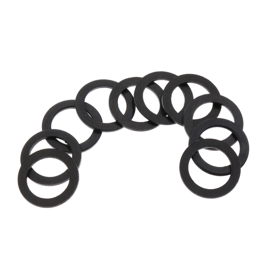 10pcs Skateboard Washers Axle Speed Rings Longboard Cruiser Accessories 10mm